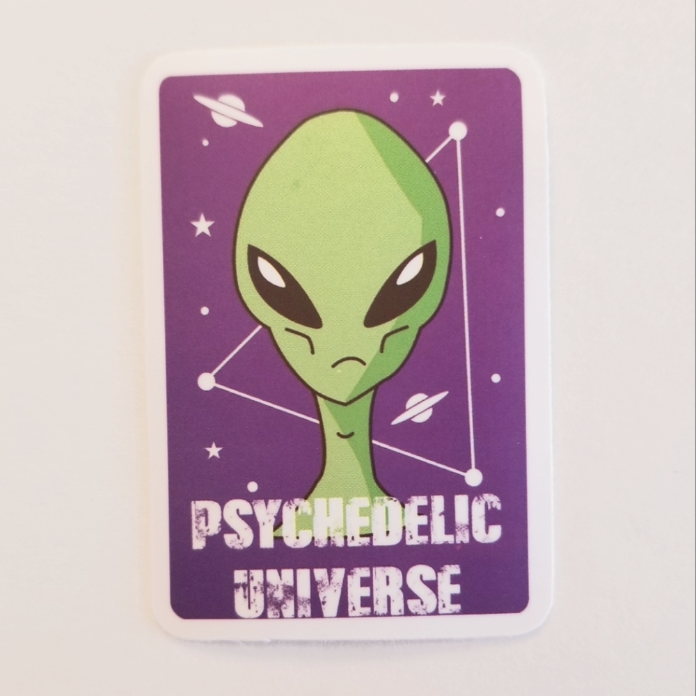 10/$10 Psychedelic Universe Sticker